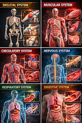 Physical Education: Anatomy and Physiology (Complete Concept)
