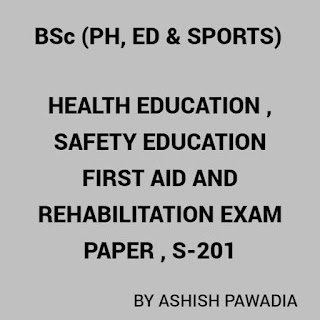 B.Sc (Ph. Edu & Sports) 2nd year Health